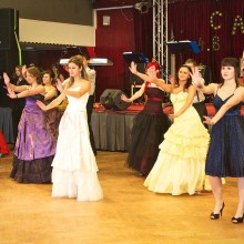 Fotografie z maturitního plesu Střední Zemědělské školy 2012, Rakovník