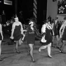Fotografie z maturitního plesu 1.KŠPA Kladno třídy 4B, 2014