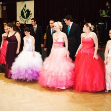 Fotografie z maturitního plesu Střední Zemědělské školy 2014, Rakovník