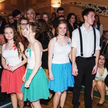 Fotografie z maturitního plesu Gymnázia Plasy, 2015