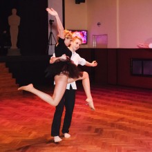 Fotografie z maturitního plesu 4.L Obchodní akademi Beroun, 2015