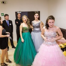 Fotografie z maturitního plesu 4.PA Střední pedagogické školy Beroun, 2015