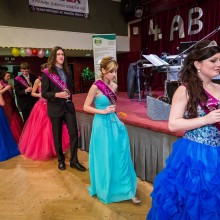 Fotografie z maturitního plesu Střední Zemědělské školy 2015, Rakovník