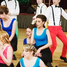 Fotografie z maturitního plesu tříky O8 Gymnázia Zikmunda Wintra 2014, Rakovník