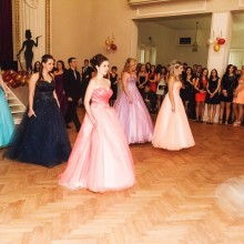 Fotografie z maturitního plesu 4.B Obchodní akademi Beroun