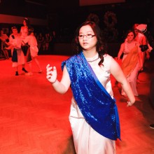 Fotografie z maturitního plesu tříky O8 Gymnázia Zikmunda Wintra 2016, Rakovník