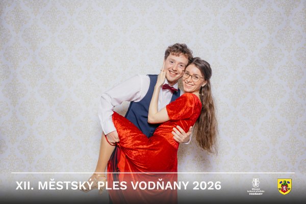 Fotobudka XII. plesu města Vodňany 2026