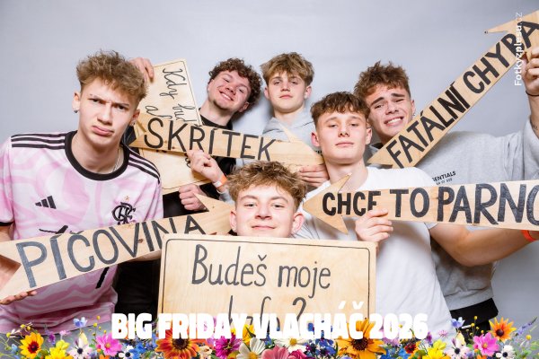 Fotobudka BIG FRIDAY VLACHÁČ 2026